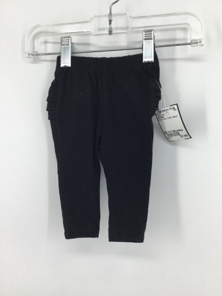 Old Navy Child Size 0-3 Months Black Pants - girls