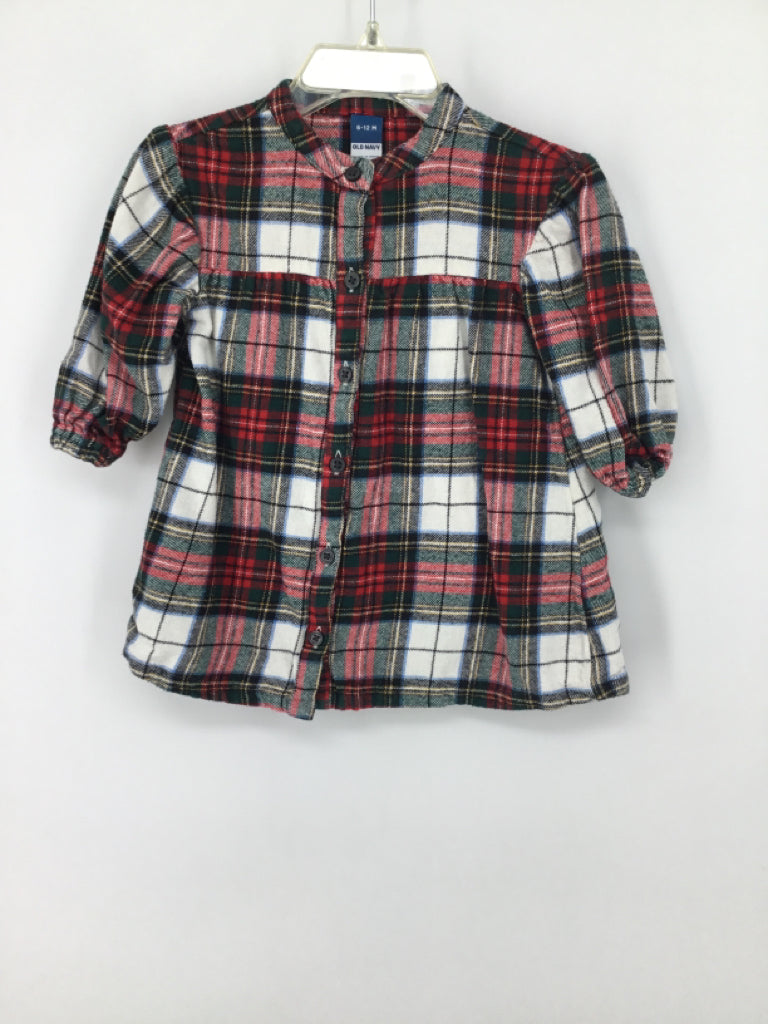 Old Navy Child Size 6-12 Months Red Dress - girls