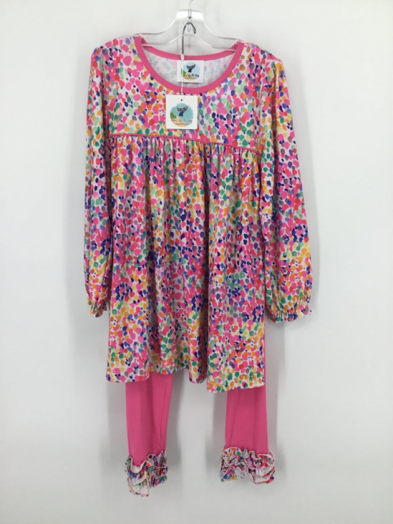 Down By the Bay Child Size 10 Pink Outfit - girls