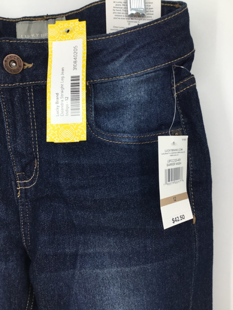 Lucky Brand Child Size 12 Blue Jeans - girls