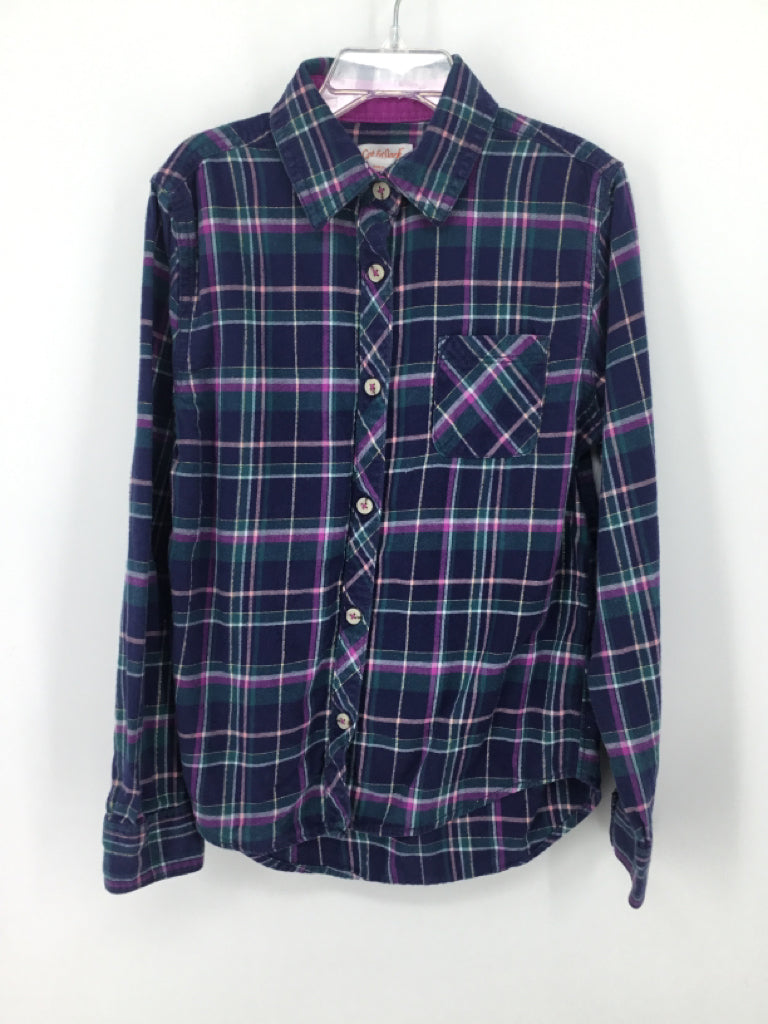 Cat & Jack Child Size 7 Blue Shirt - girls