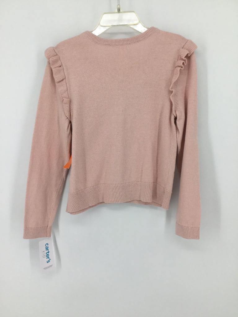 Carter's Child Size 6 Pink Sweater - girls