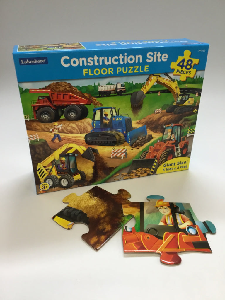 Lakeshore Construction Site Floor Puzzle
