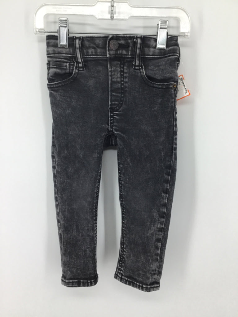 Gap Denim Child Size 2 Black Solid Jeans - boys