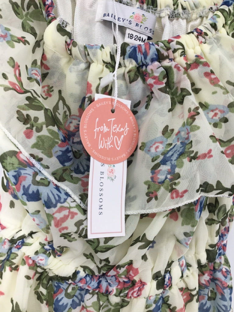 Bailey Bloosoms Child Size 18-24 Months Multi-Color Dress - girls
