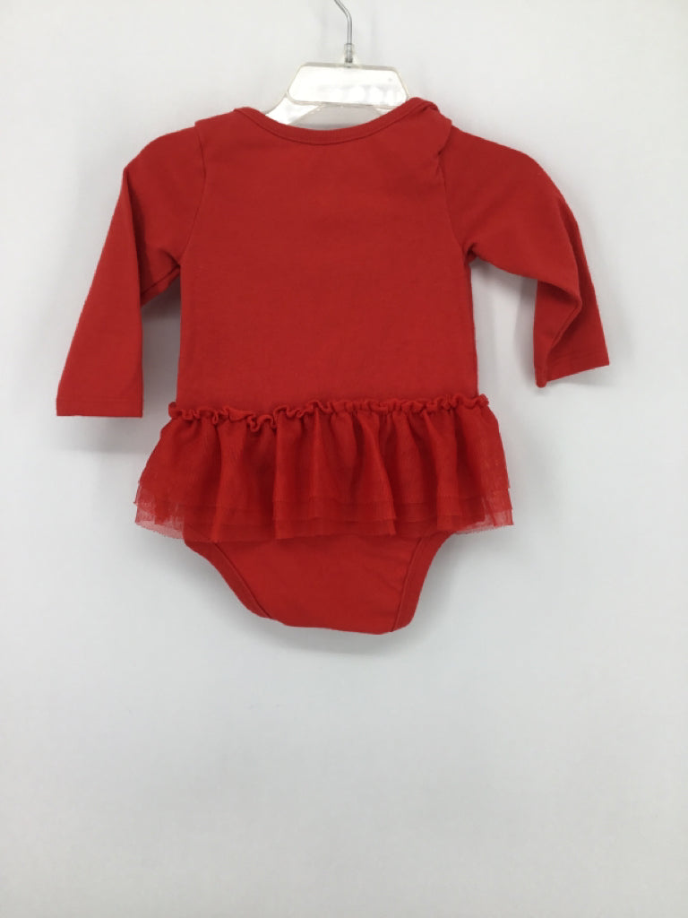 Cat & Jack Child Size 3-6 Months Red Outfit - girls
