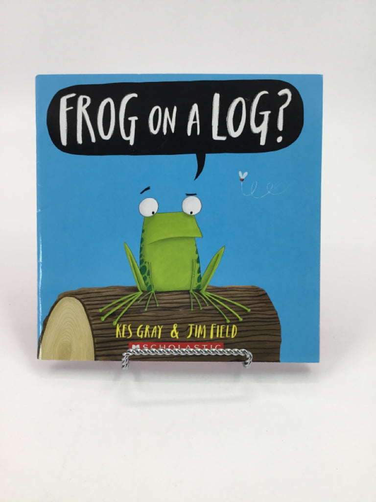 Scholastic Frog on a Log? Paper Back Book