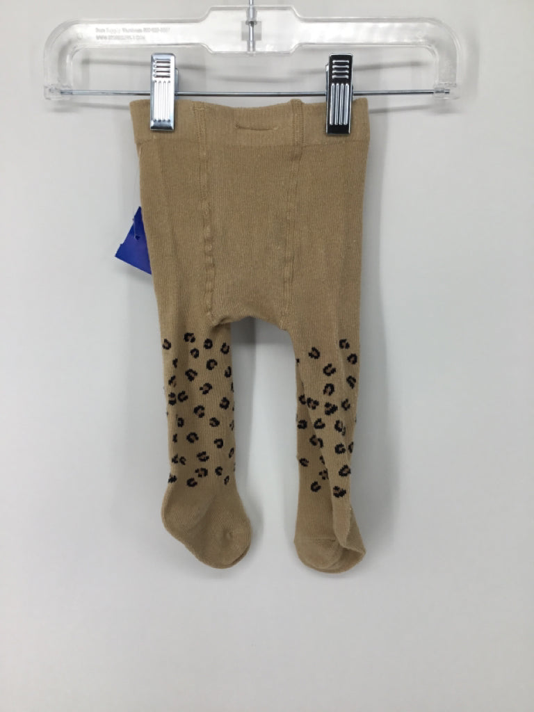 Carter's Child Size 0-6 Months Tan Tights - girls