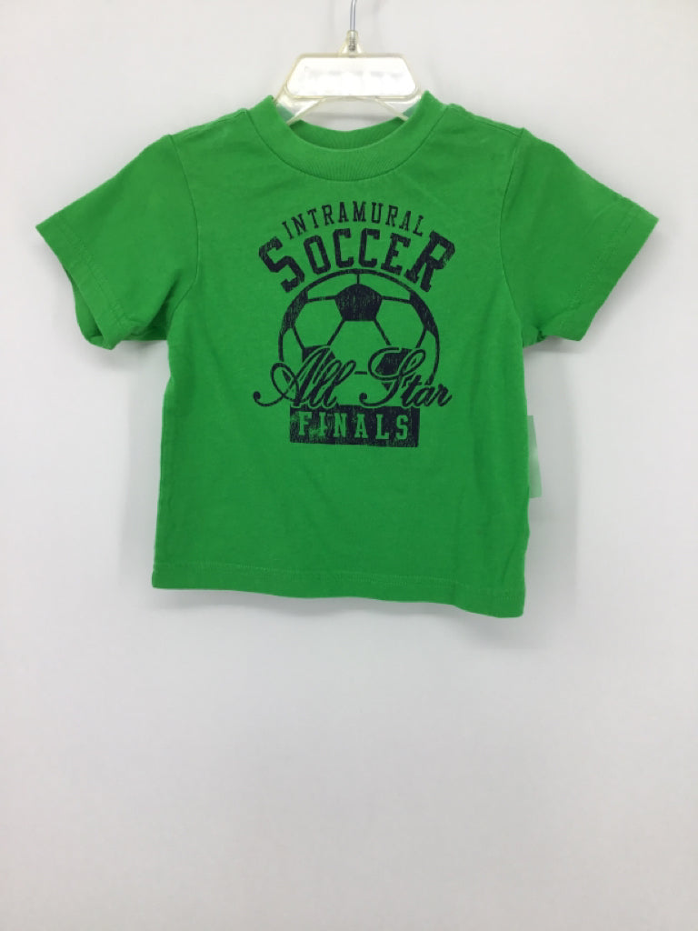 Childrens Place Child Size 18 Months Green screen printed T-shirt - boys