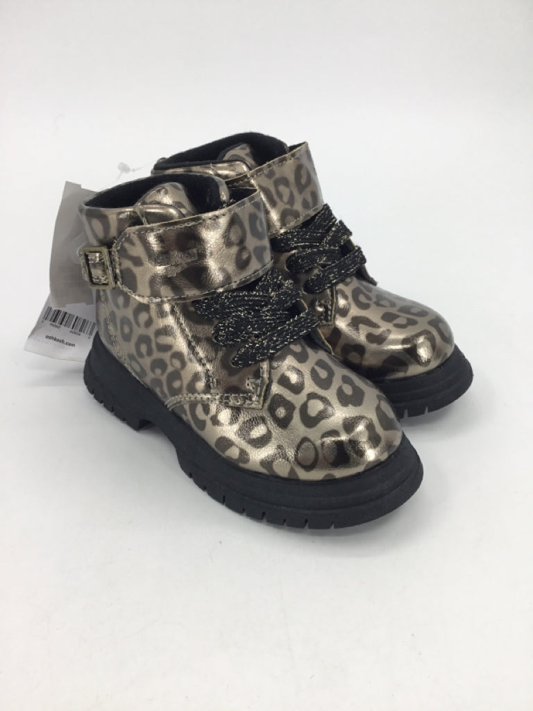 OshKosh B'gosh Child Size 8 Toddler Gold Boots