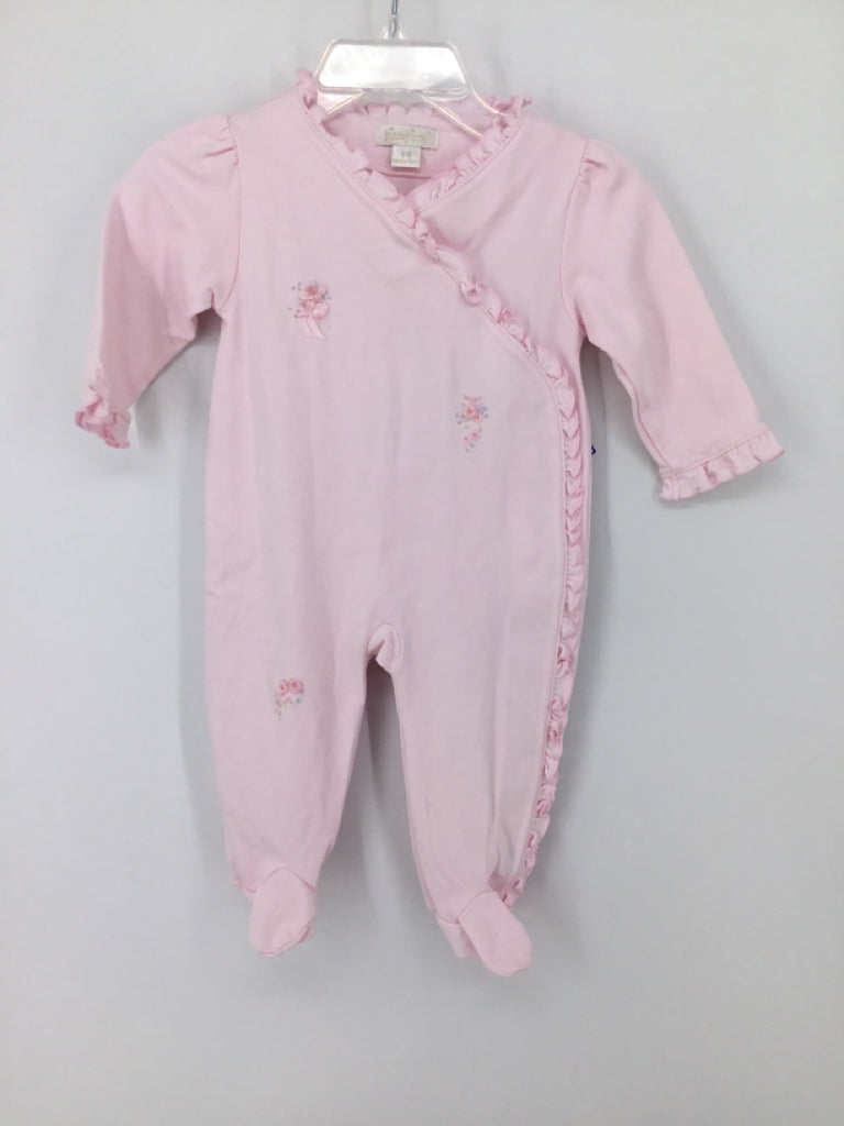 Kissy Kissy Child Size 3-6 Months Pink Sleepers