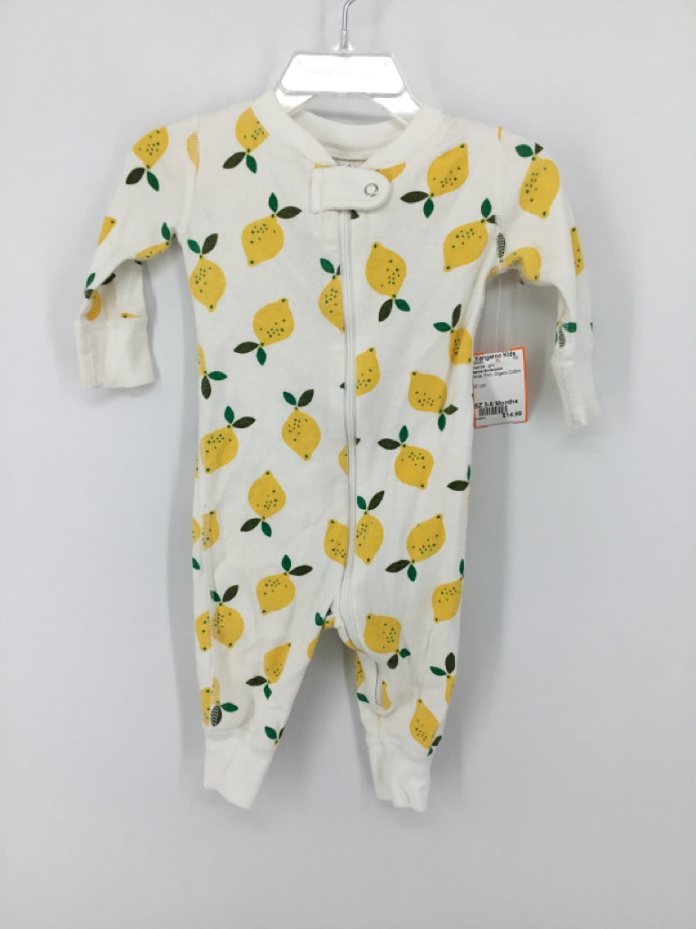 Hanna Andersson Child Size 3-6 Months White Pajamas - girls