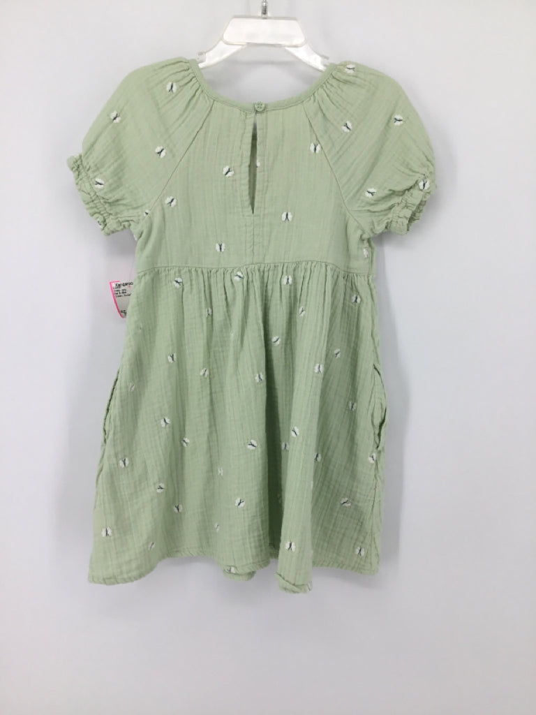 Cat & Jack Child Size 4 Green Dress - girls