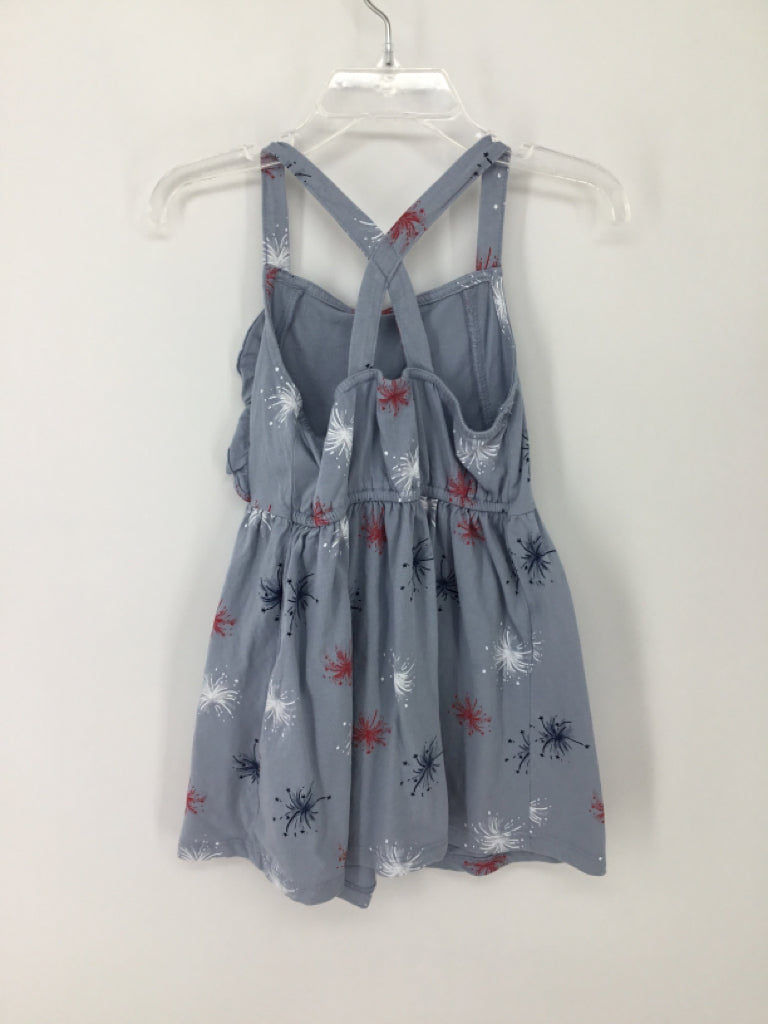Carter's Child Size 3 Blue Stars & Stripes Dress