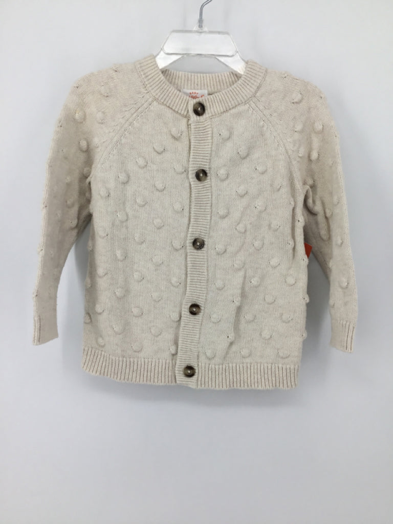 Cat & Jack Child Size 18 Months Tan Sweater - girls