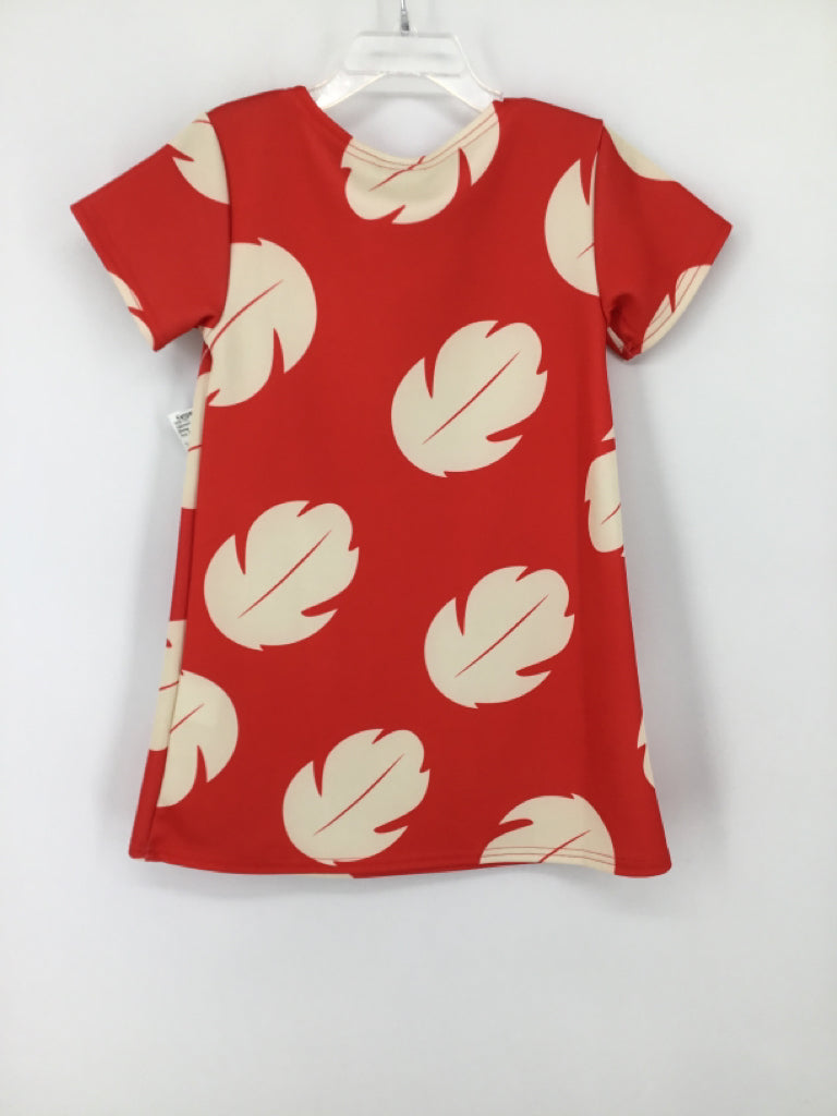 Disney Child Size 5 Red Lilo Halloween Dress