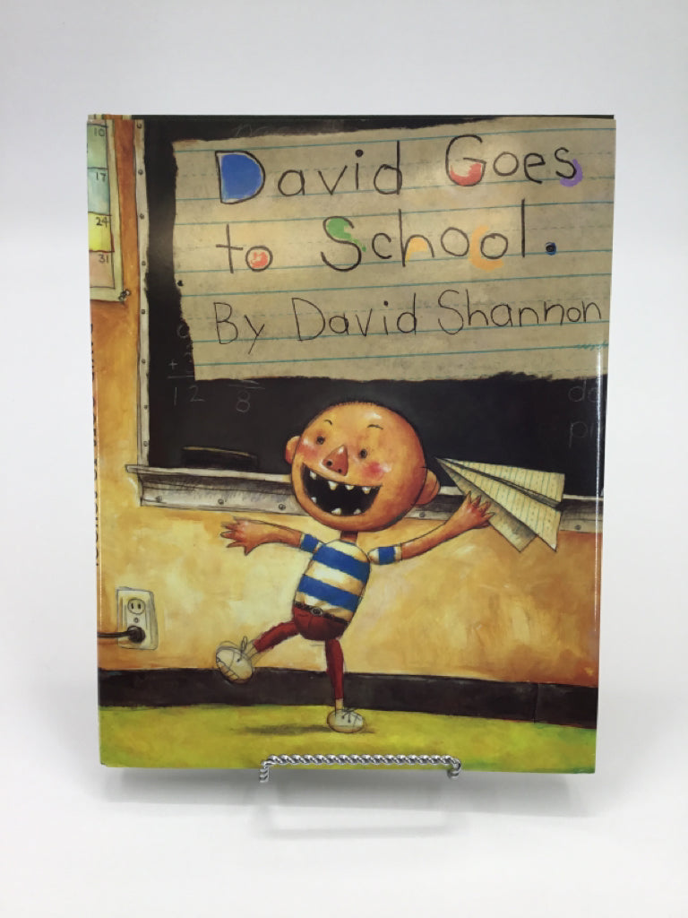 David Goes to School Hardback Book