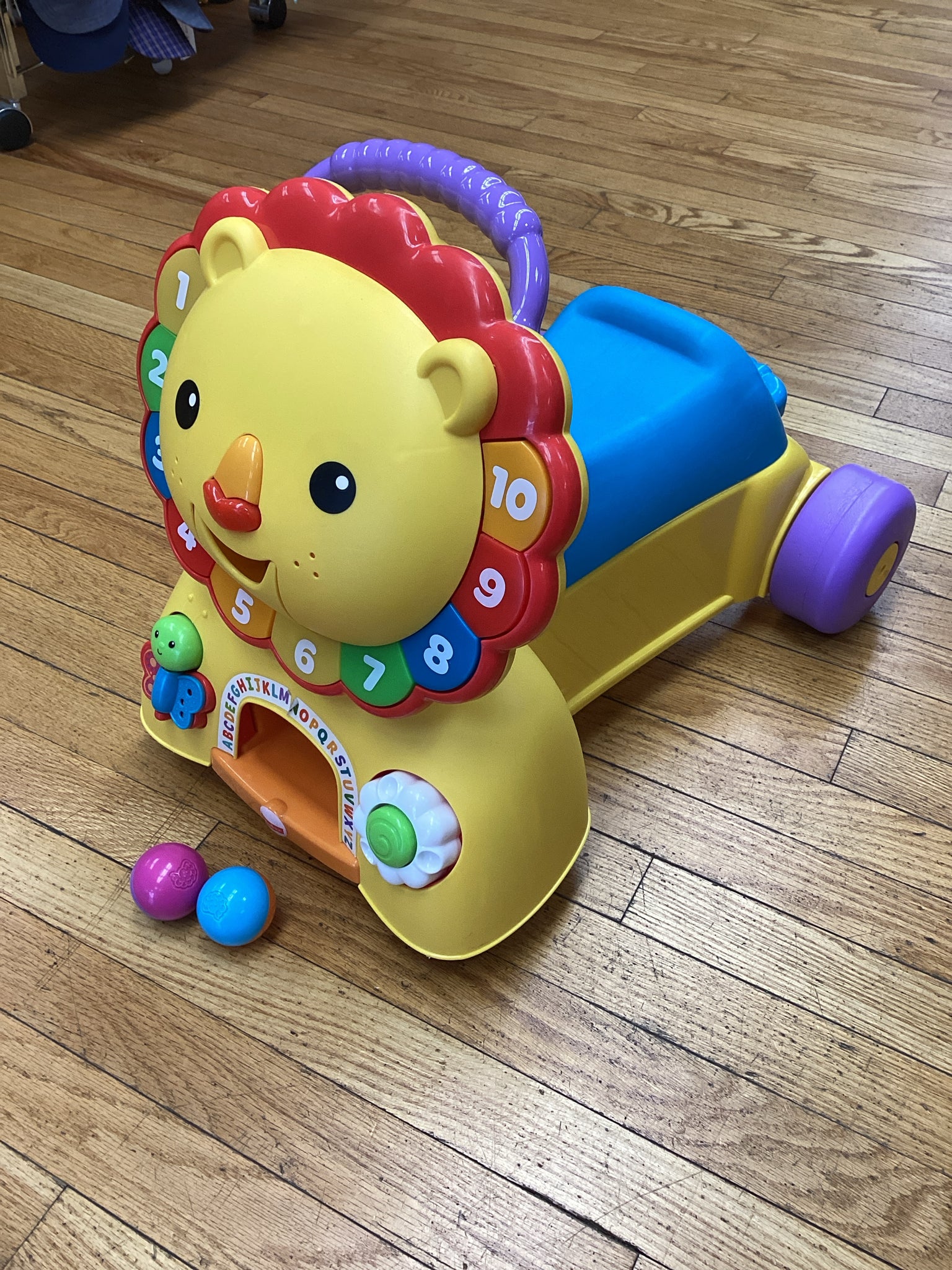 Fisher Price 3-in-1 Sit, Stride and Ride Lion Toy
