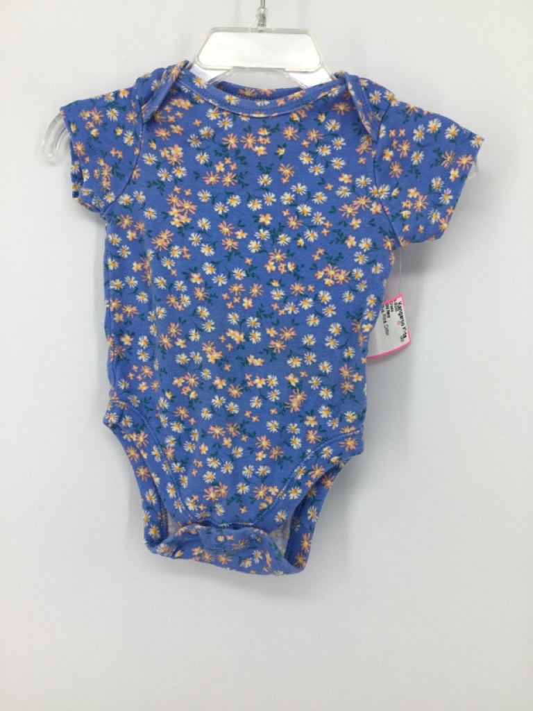 Old Navy Child Size 3-6 Months Blue Onesie