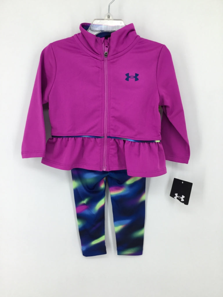 Under Armour Child Size 12 Months Purple Outfit - girls
