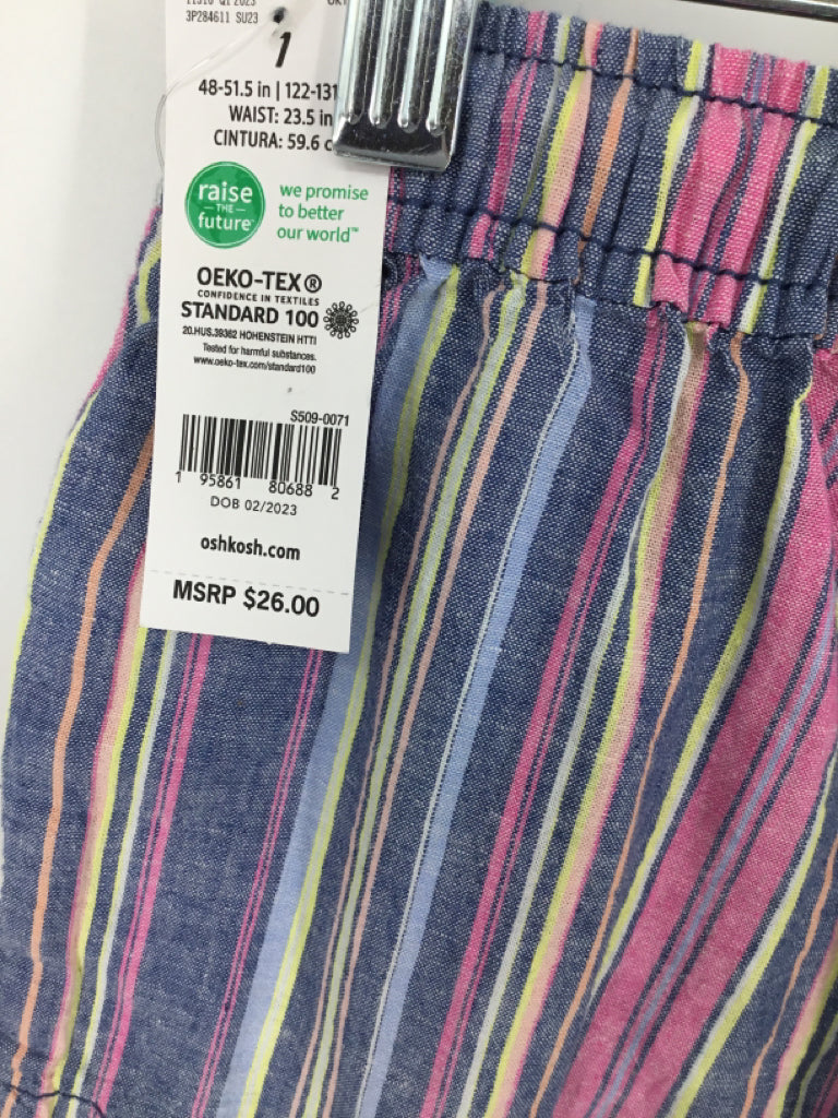 OshKosh B'gosh Child Size 7 Blue Shorts - girls