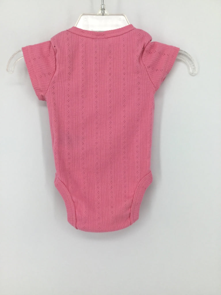 Old Navy Child Size 0-3 Months Pink Onesie