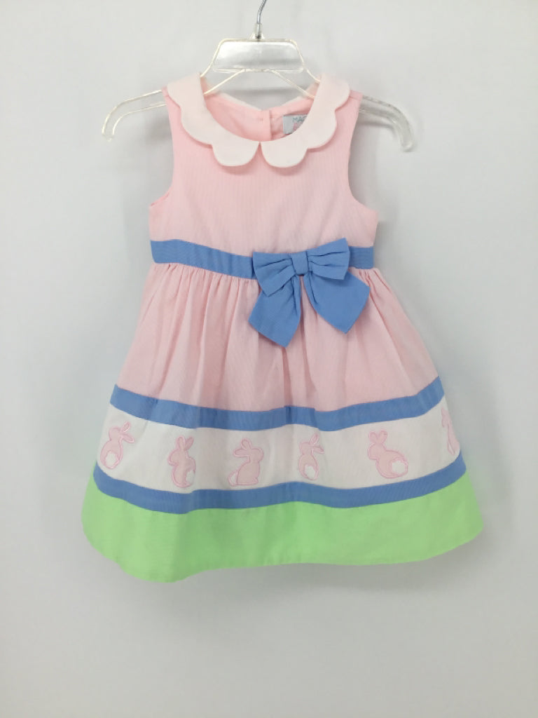 Maggie & Zoe Child Size 12 Months Pink Easter Dress