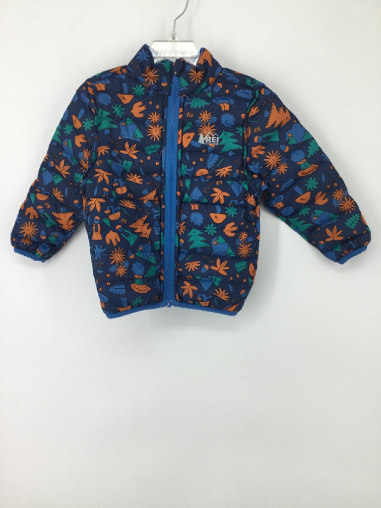 REI Child Size 3 Blue Print Outerwear - boys