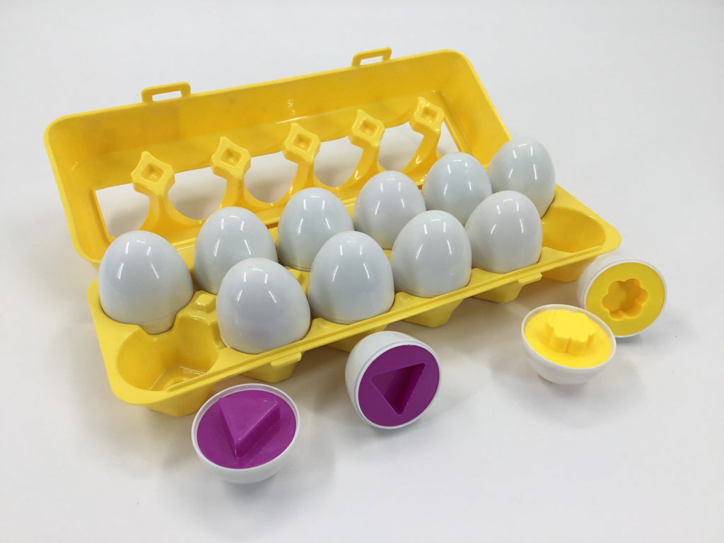 Shape Sorting Eggs