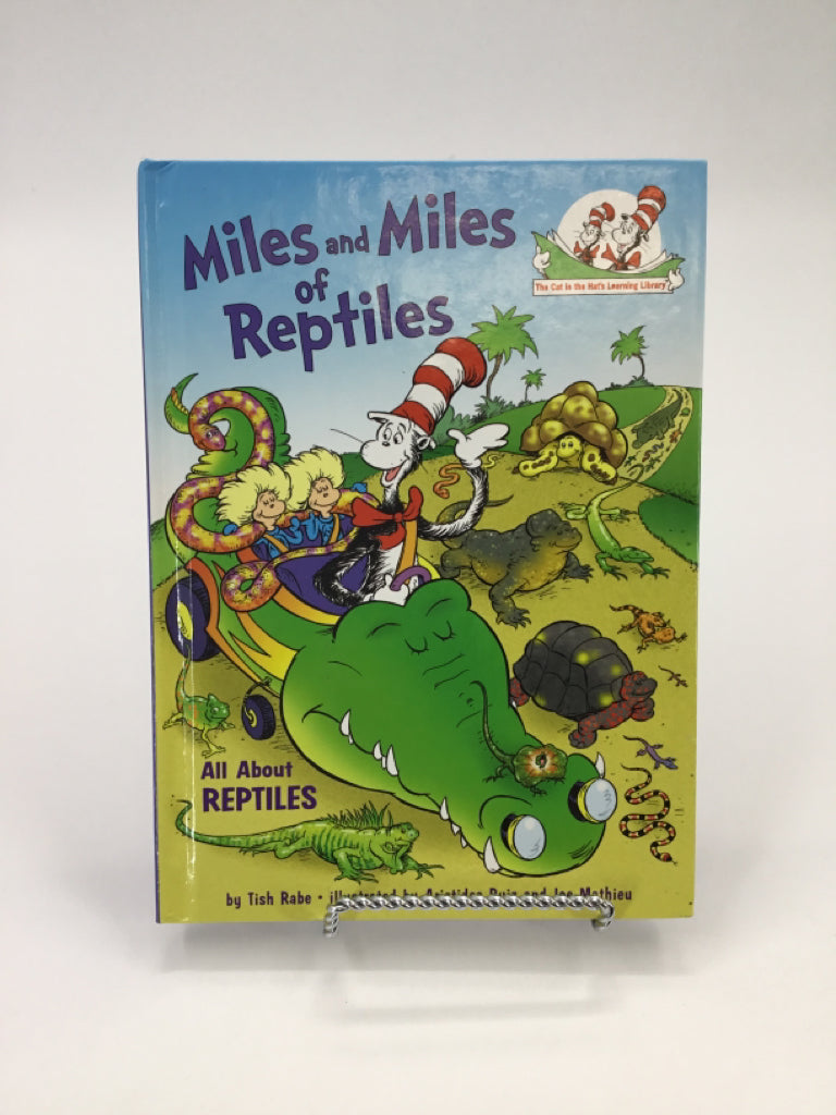 Miles and Miles of Reptiles Hardcover Book