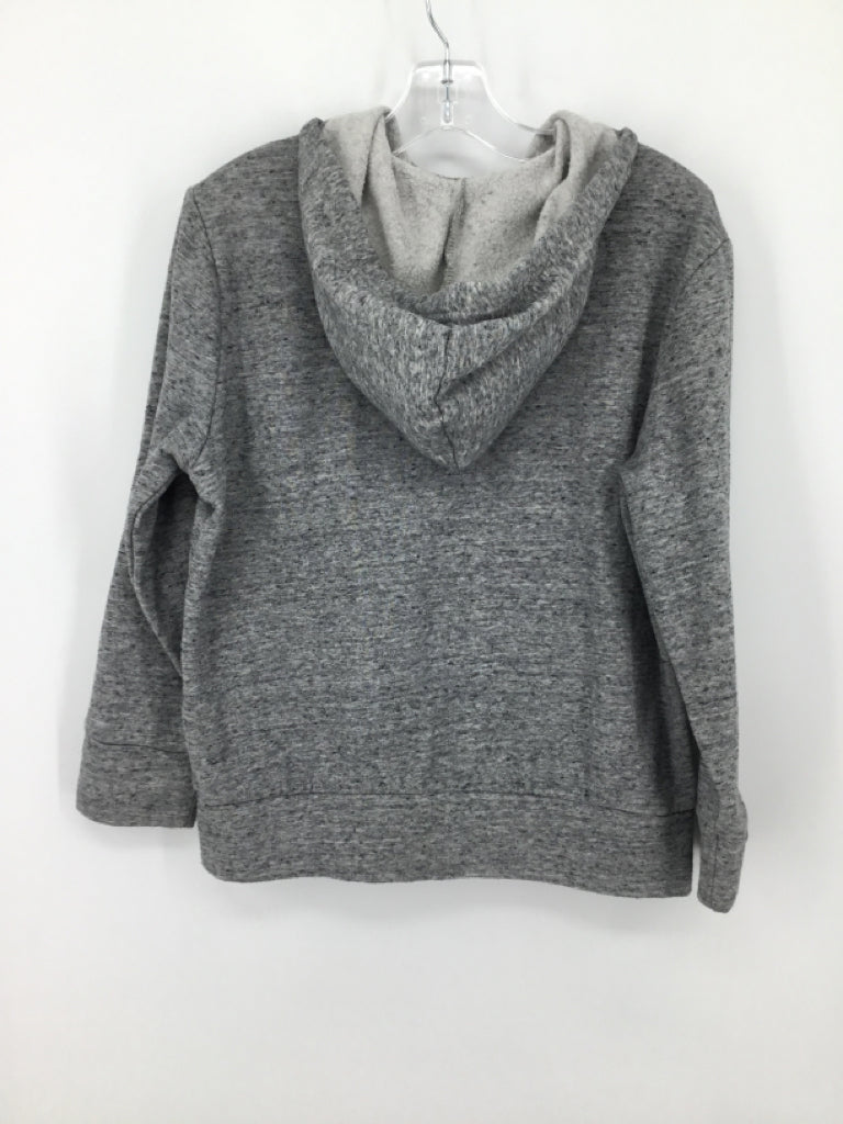 Old Navy Child Size 8 Gray Marbled Hoodie - boys