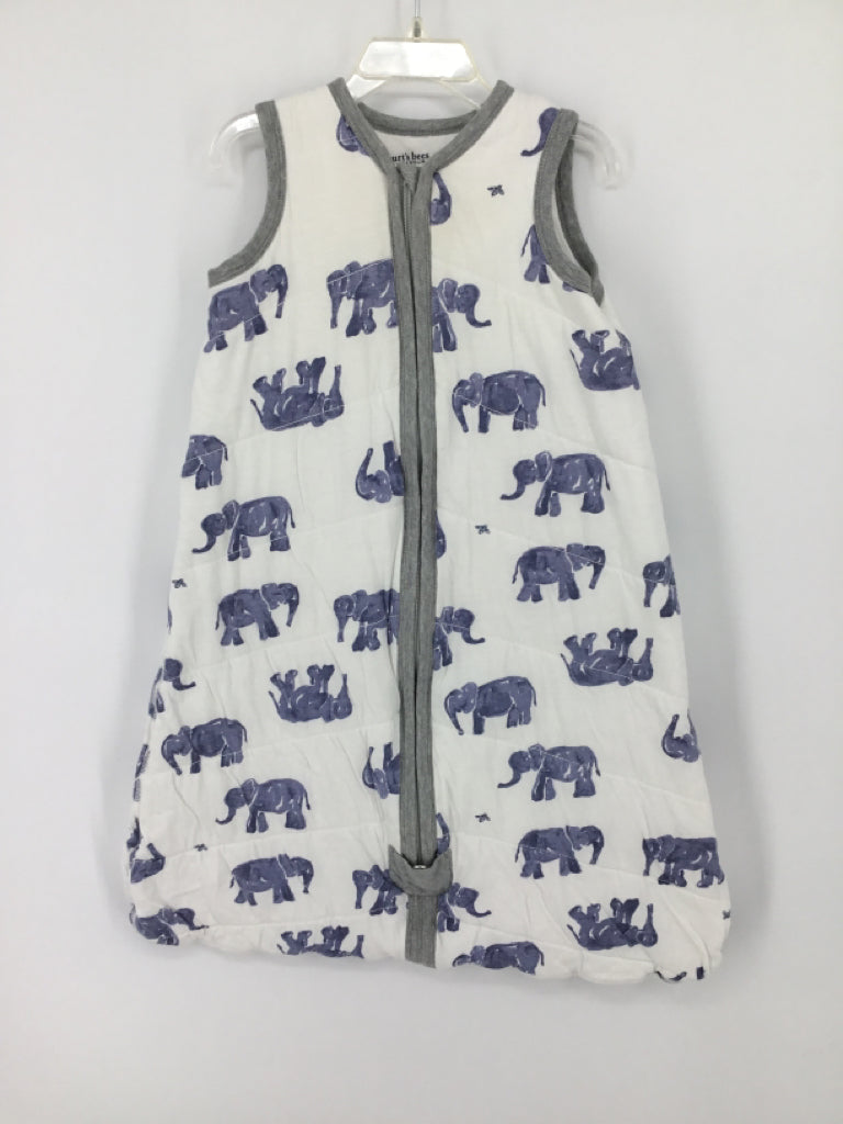 Burt's Bees Baby Child Size M Blue Sleep Sacks & Swaddles