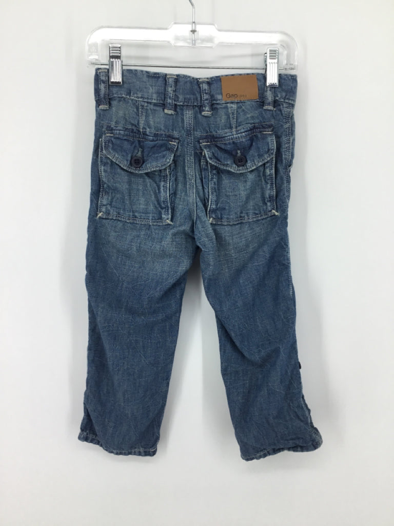 Baby Gap Child Size 3 Blue Solid Jeans - boys