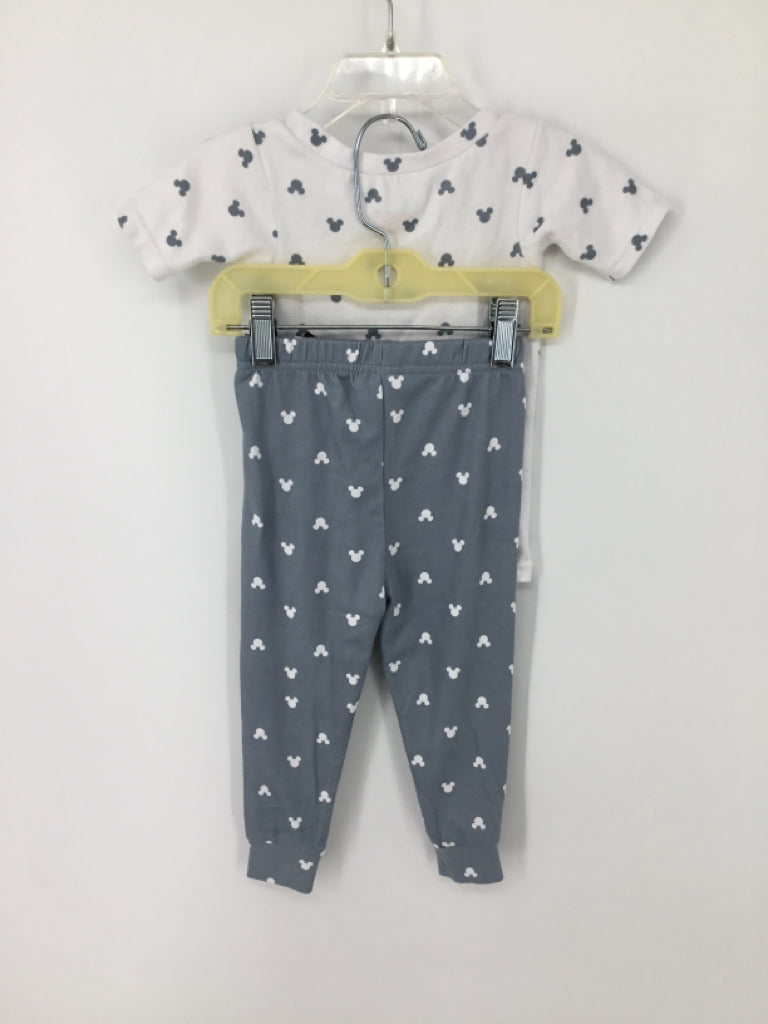Disney Child Size 18 Months White Character Pajamas - boys
