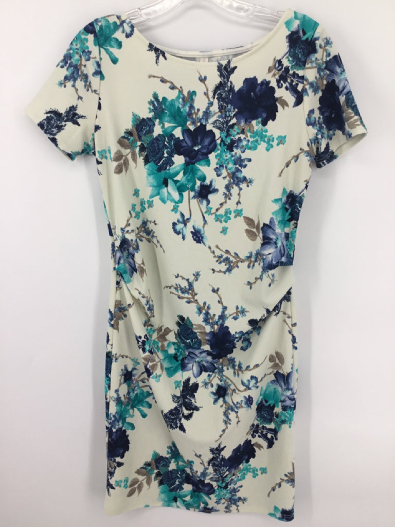 Pink Blush Size M Poly Blend Dress - Maternity