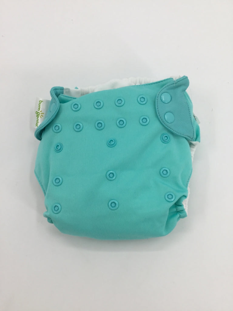 Bum Genius Child Size One Size Blue Solid Pocket Cloth Diaper