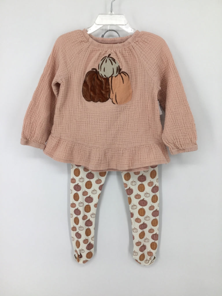 Mudpie Child Size 4 Pink Halloween Outfit