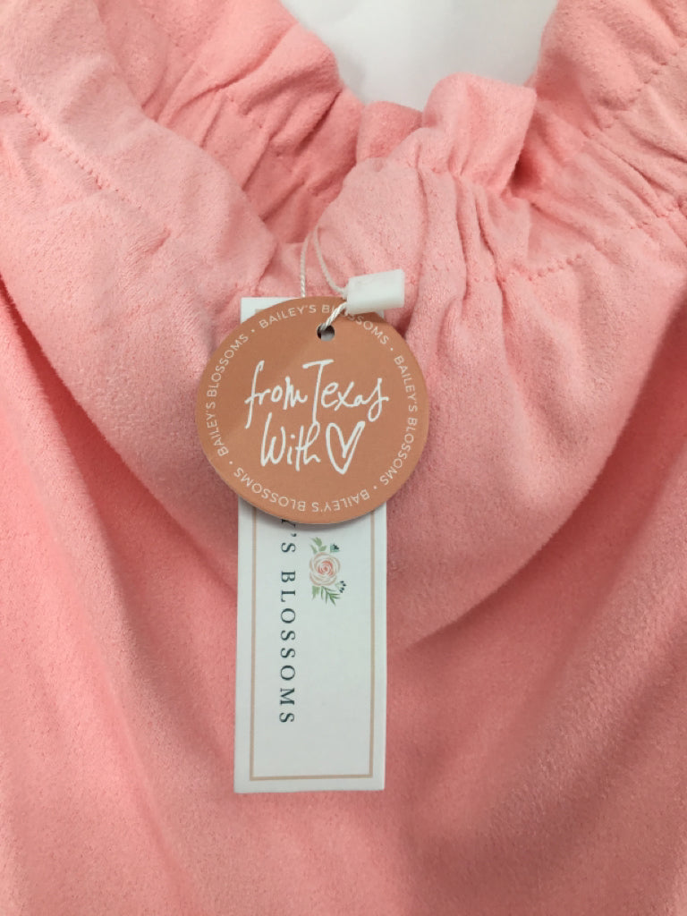Bailey Bloosoms Child Size 5 Pink Onesie