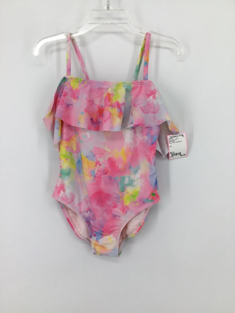 Cat & Jack Child Size 4 Pink Swimwear - girls
