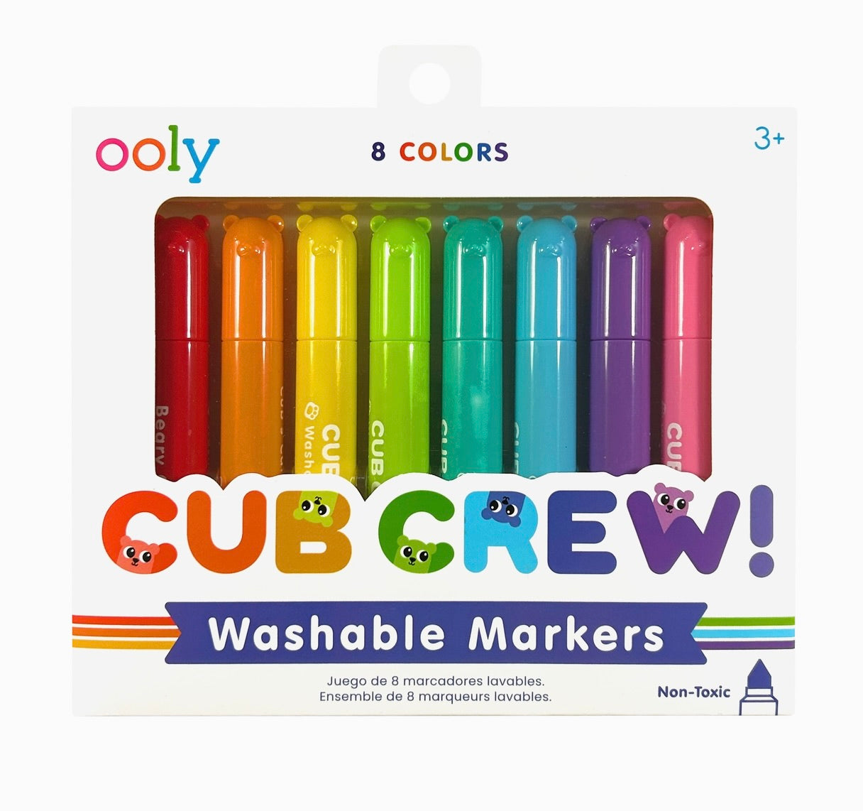 Ooly - Cub Crew Markers (Set of 8)