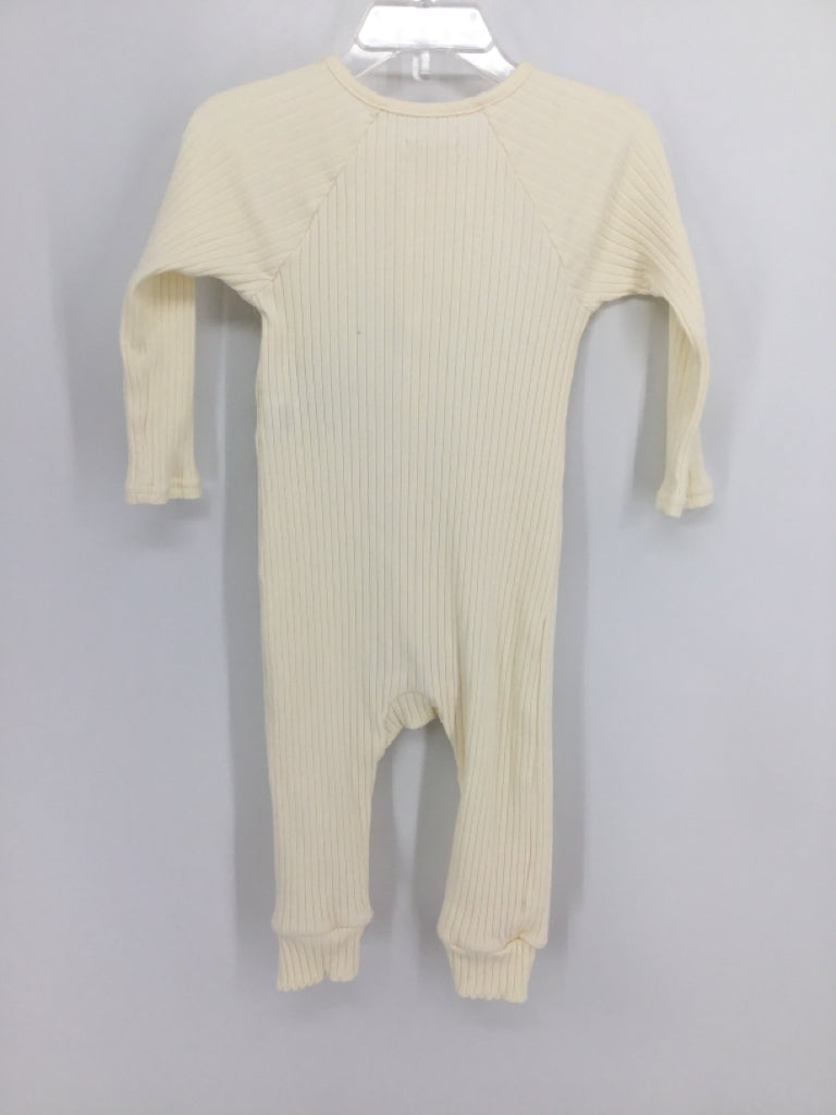 Grayson Collective Child Size 18 Months Cream Solid Outfit - boys