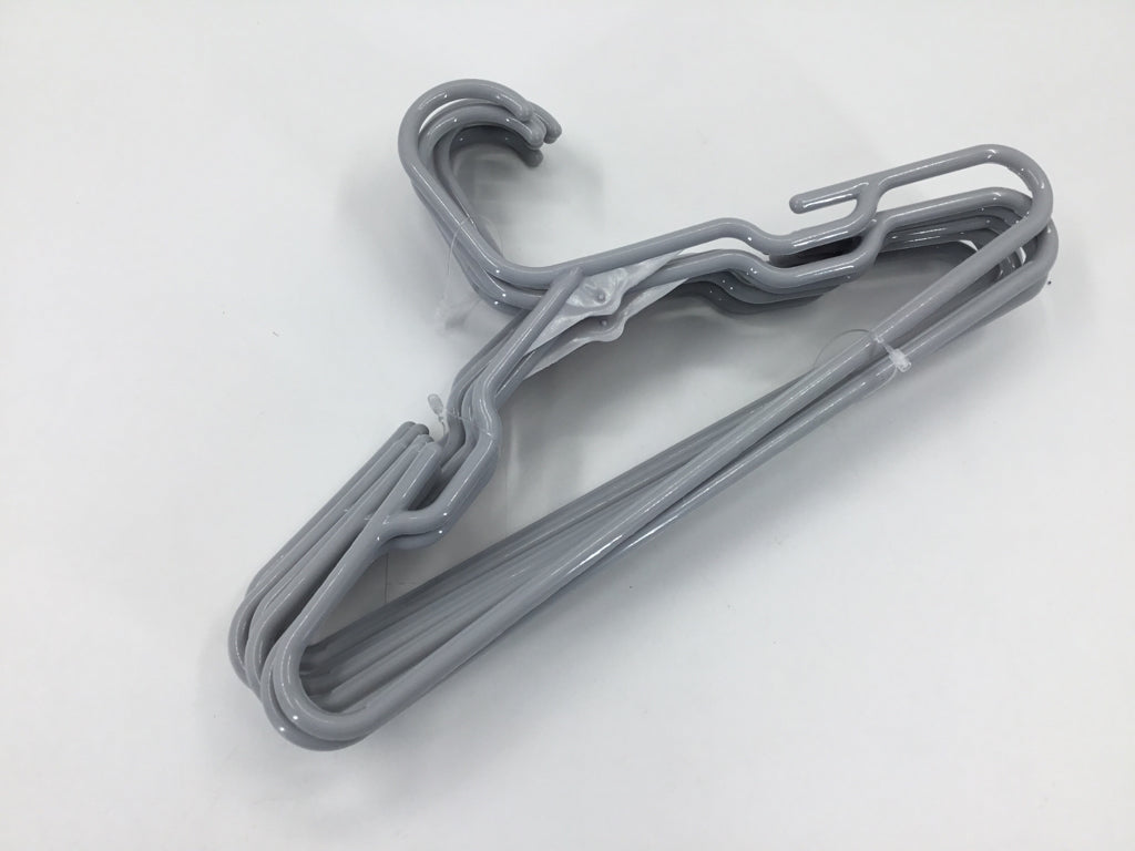 Set of 8 Gray Kids' Hangers