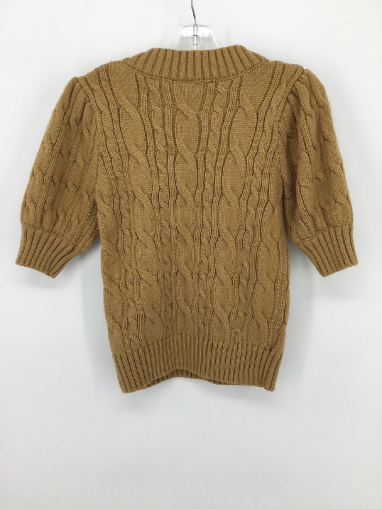 Janie and Jack Child Size 8 Tan Sweater - girls