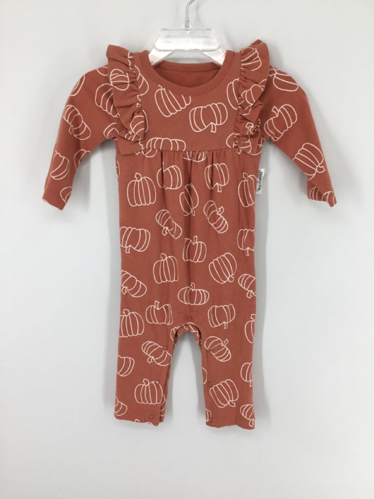 Cat & Jack Child Size 3-6 Months Pink Thanksgiving Outfit