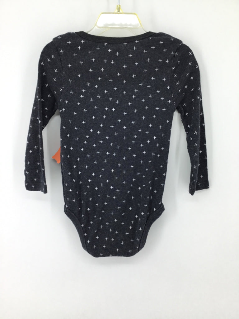 cloud island Child Size 24 Months Black Onesie