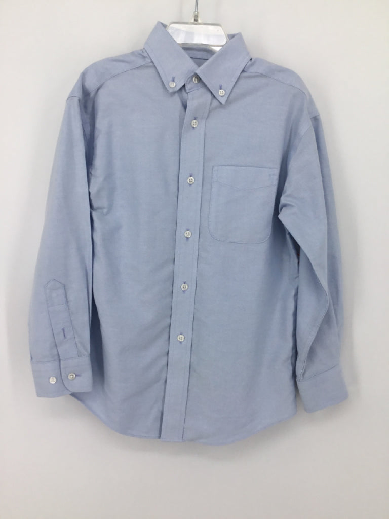 Class Club Child Size 6 Blue Solid Shirt - boys