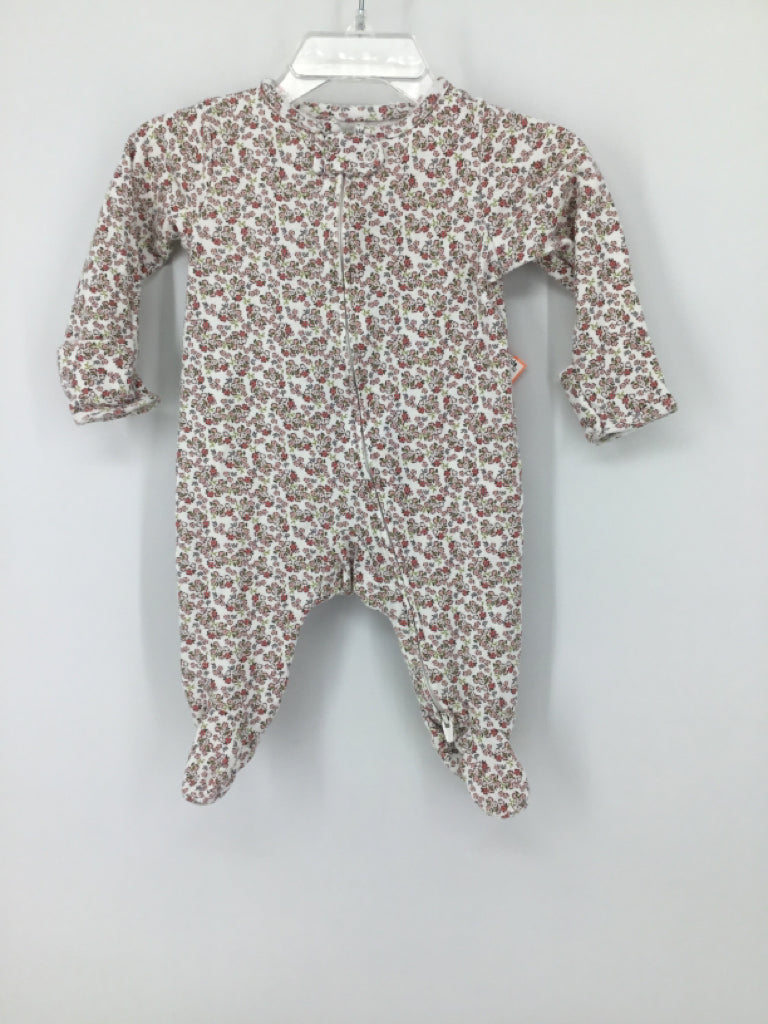 Child of Mine Child Size 0-3 Months Pink Sleepers