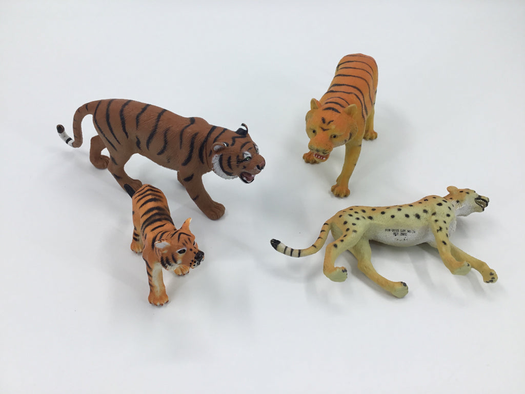 Big Cat Figures Set of 4