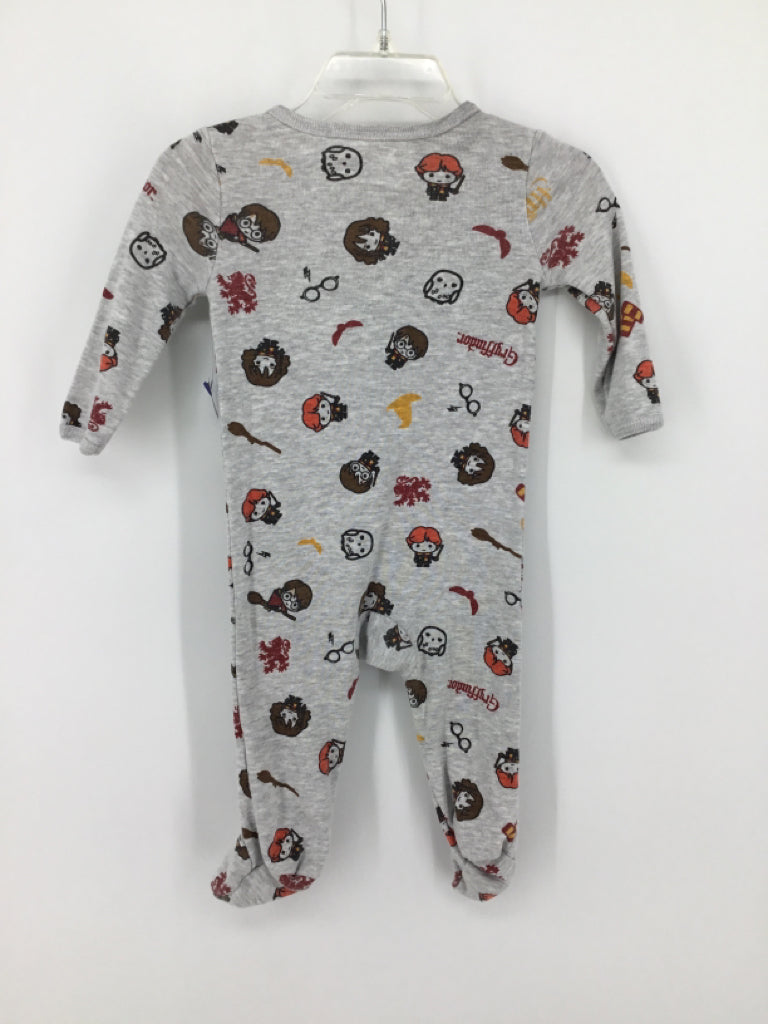 Harry Potter Child Size 3-6 Months Gray Sleepers