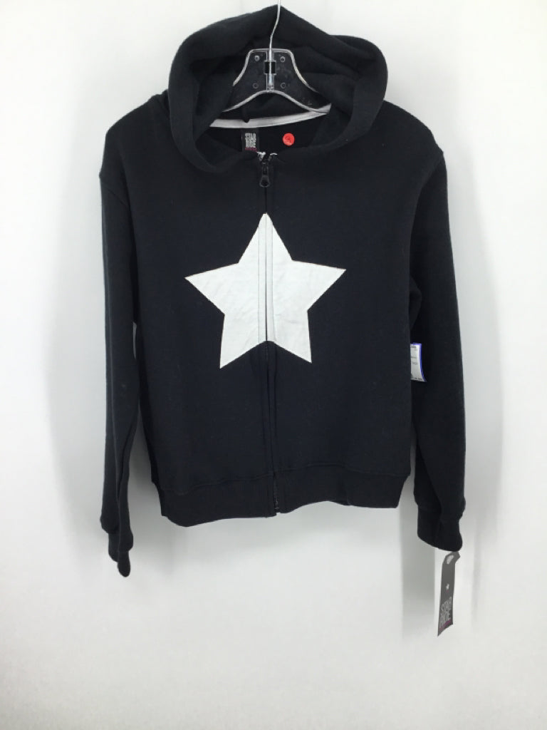 Star Ride Child Size 10 Black Solid Hoodie - boys